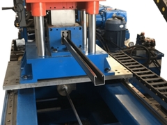 How is the U-shape solar bracket produced?