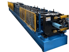 Roofing Water Gutter Roll Forming Machine , Steel Square Downspout Machine